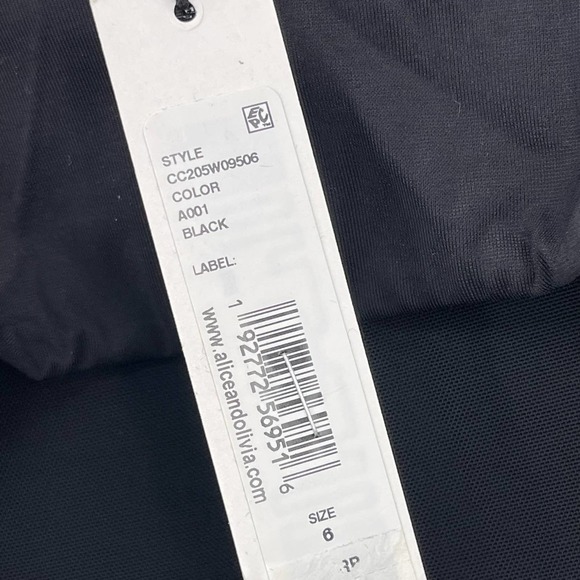 Alice + Olivia Nelle Spaghetti Strap Maxi Dress Size 6 NWT - Picture 12 of 13